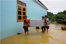 LLVT Quân khu kịp thời giúp nhân dân khắc phục hậu quả mưa lũ, sạt lở đất tại Thái Nguyên